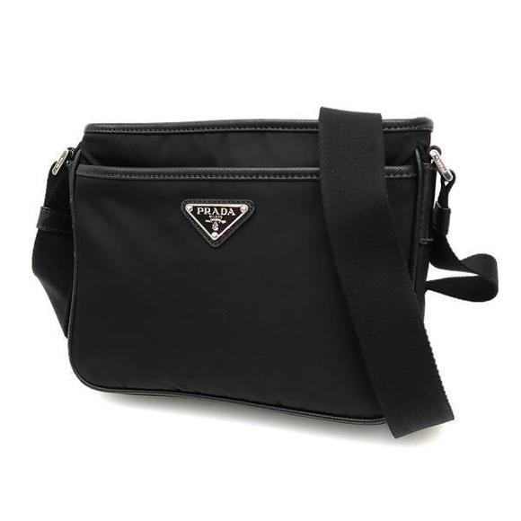 Prada Tessuto Nylon Shoulder Bag Black - Picture 1 of 9